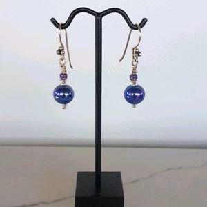Artisan Glass Bead Earrings